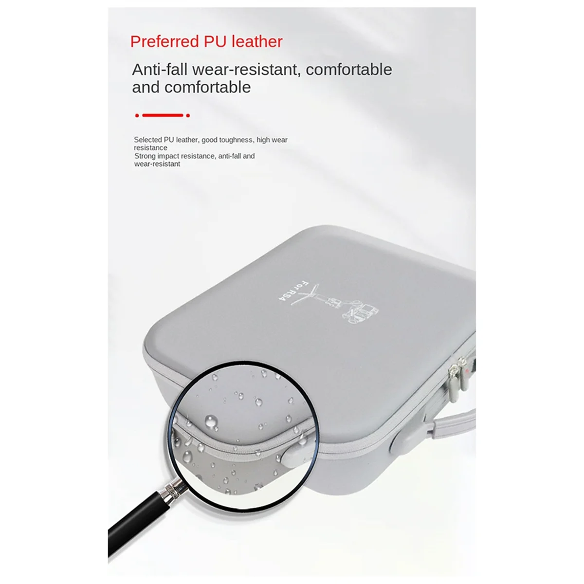 AD41-حمل صندوق تخزين حقيبة ل DJI RS 4 مثبت Gimbal اكسسوارات حقيبة يد قشرة صلبة حقيبة كتف