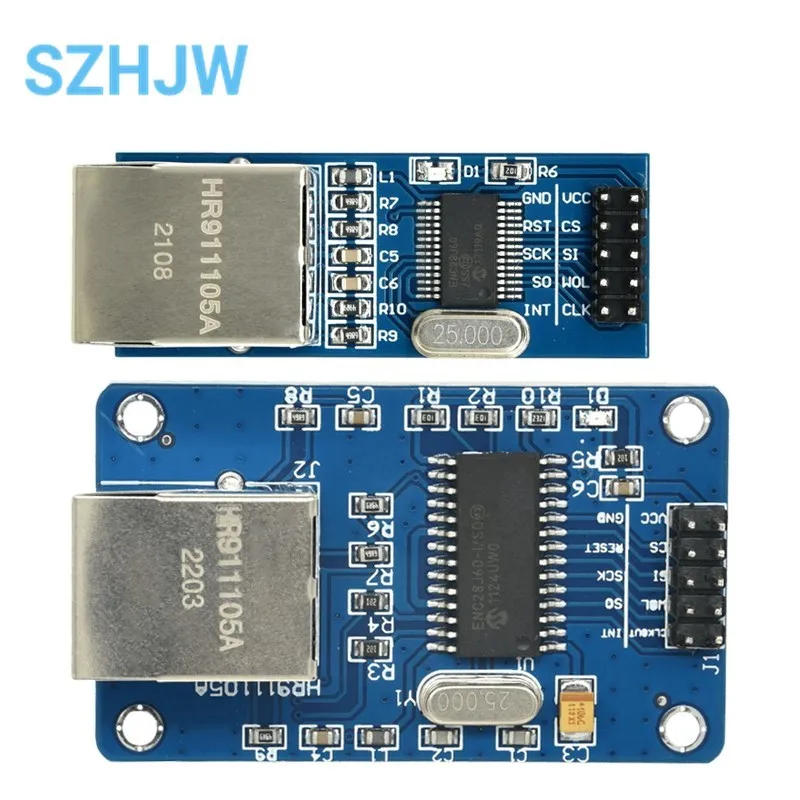 ENC28J60 SPI Interface Network Module Ethernet Module (Mini Version)