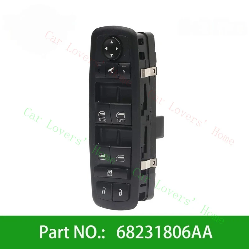

A+ 11 Pins Master Window Control Switch For Jeep Cherokee 4WD AWD 18-20 68231806AA