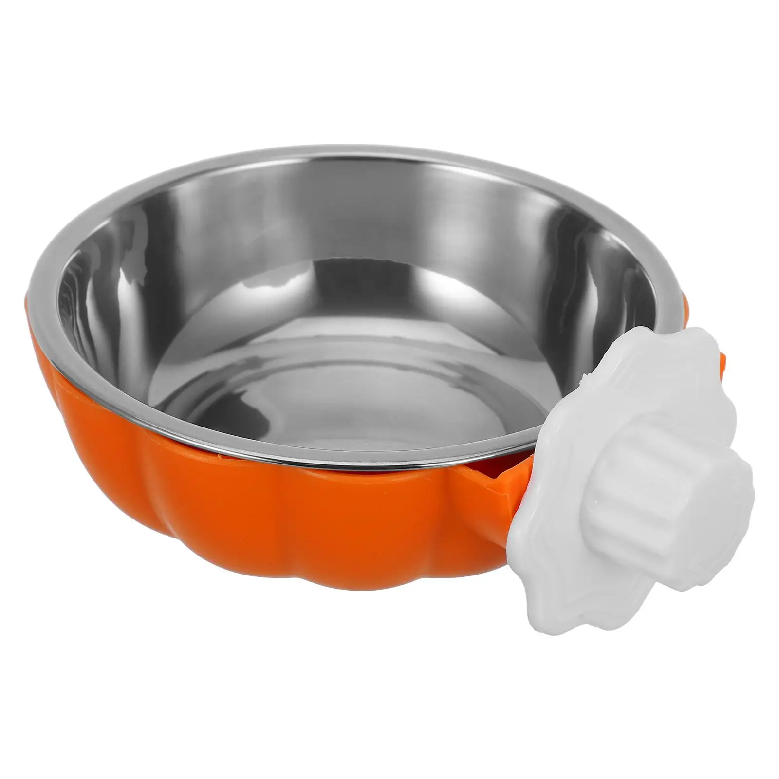 

Parrot Food Bowl Stainless Steel Bird Bowls for Cage Durable Easy Clean Antislip Design Water Cup Feeder Container Toy Pet