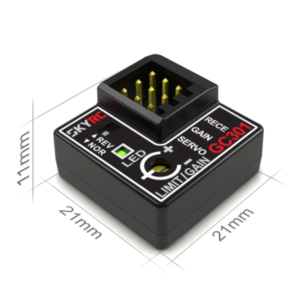 GC301 GC401 4-8.4V Mini Gyro Sensor Gyroscope for RC Car Drift Racing Car Steering Output Corrective Integrated Compact