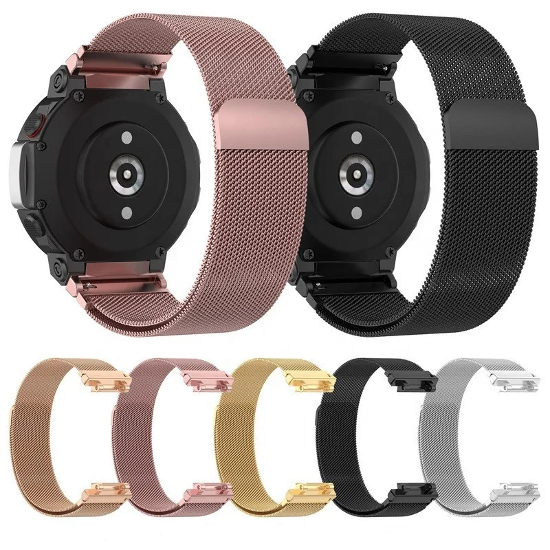 

Smart Bracelet Metal Stainless Steel Magnetic Loop For Amazfit T-Rex 2 Replacement Wristband