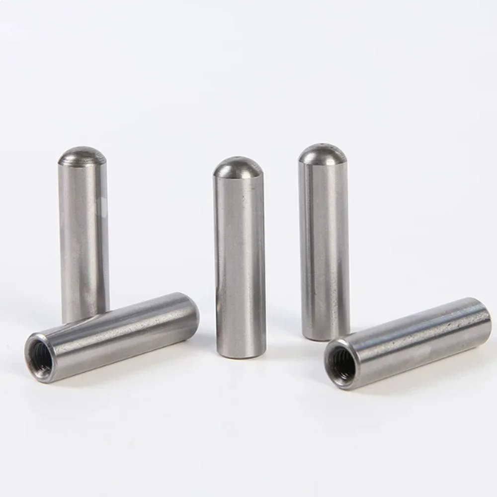 Zylindrische Innengewinde-Stiftbolzen, runde Schnellspann- und Positionierungsstifte, M3-M10, CNC-Werkzeug, Hardware, Drehmaschinenzubehör – Detail 21