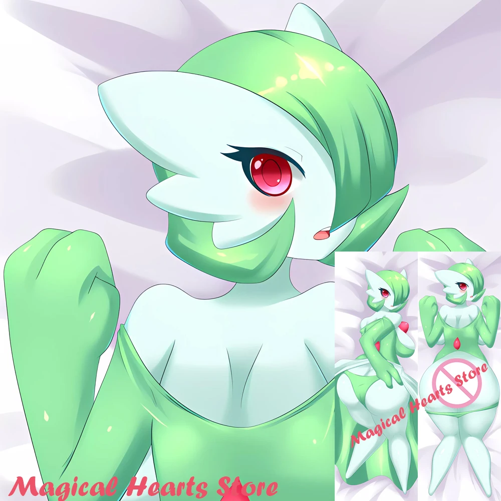 

Dakimakura Anime Kirlia Double-Sided Print Life-size Body Pillow Cover Pillowcase