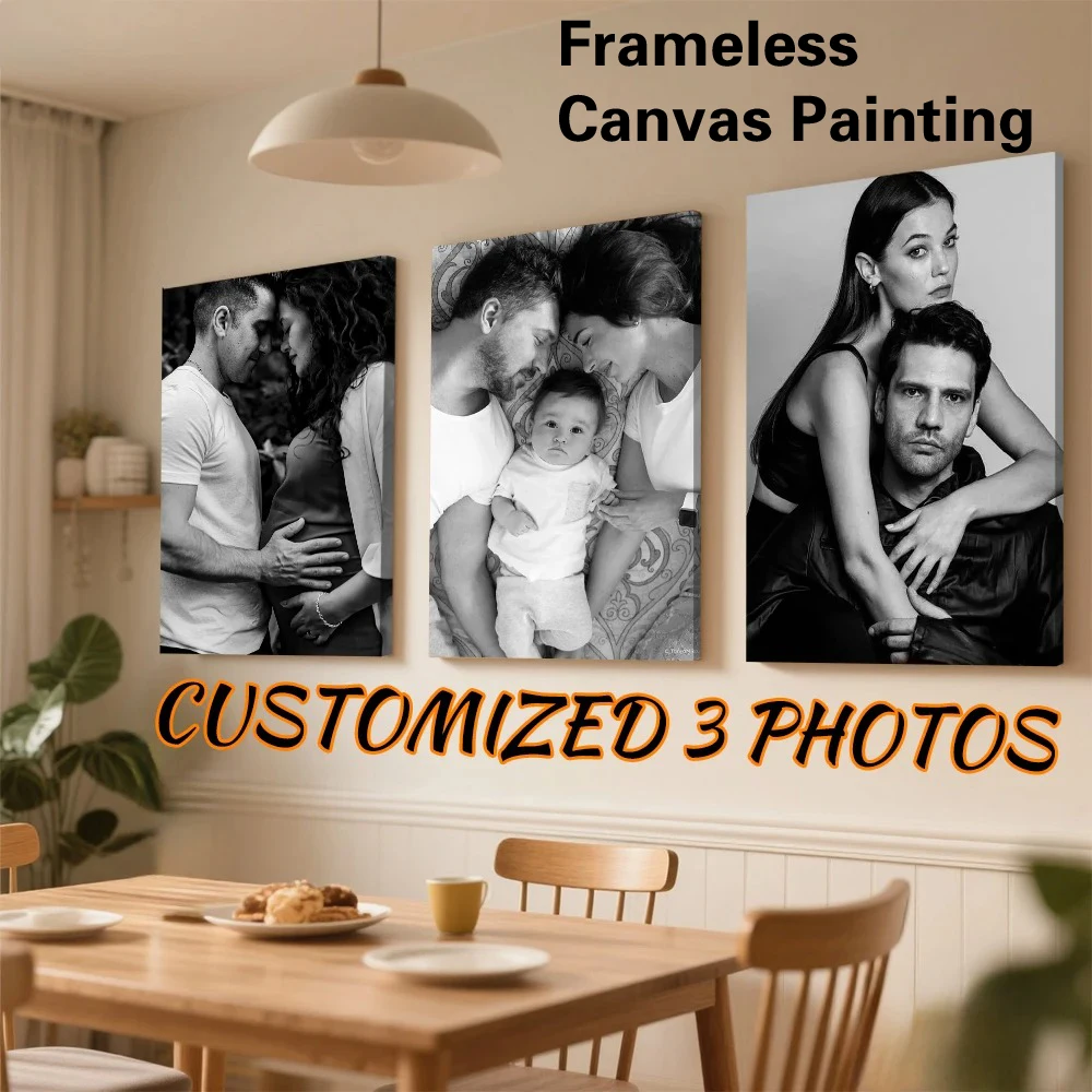 1pc Frameless Personalize Custom Photo family Posters Video Game Wall Pictures Print For Gamer Room Decoration Lienzos