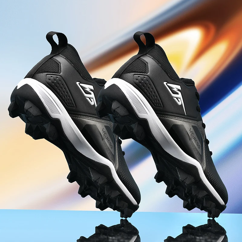 High Quality Men's Baseball Shoes Football Shoes Rubber Sole Anti-slip Football Sports Shoes Size 39-46