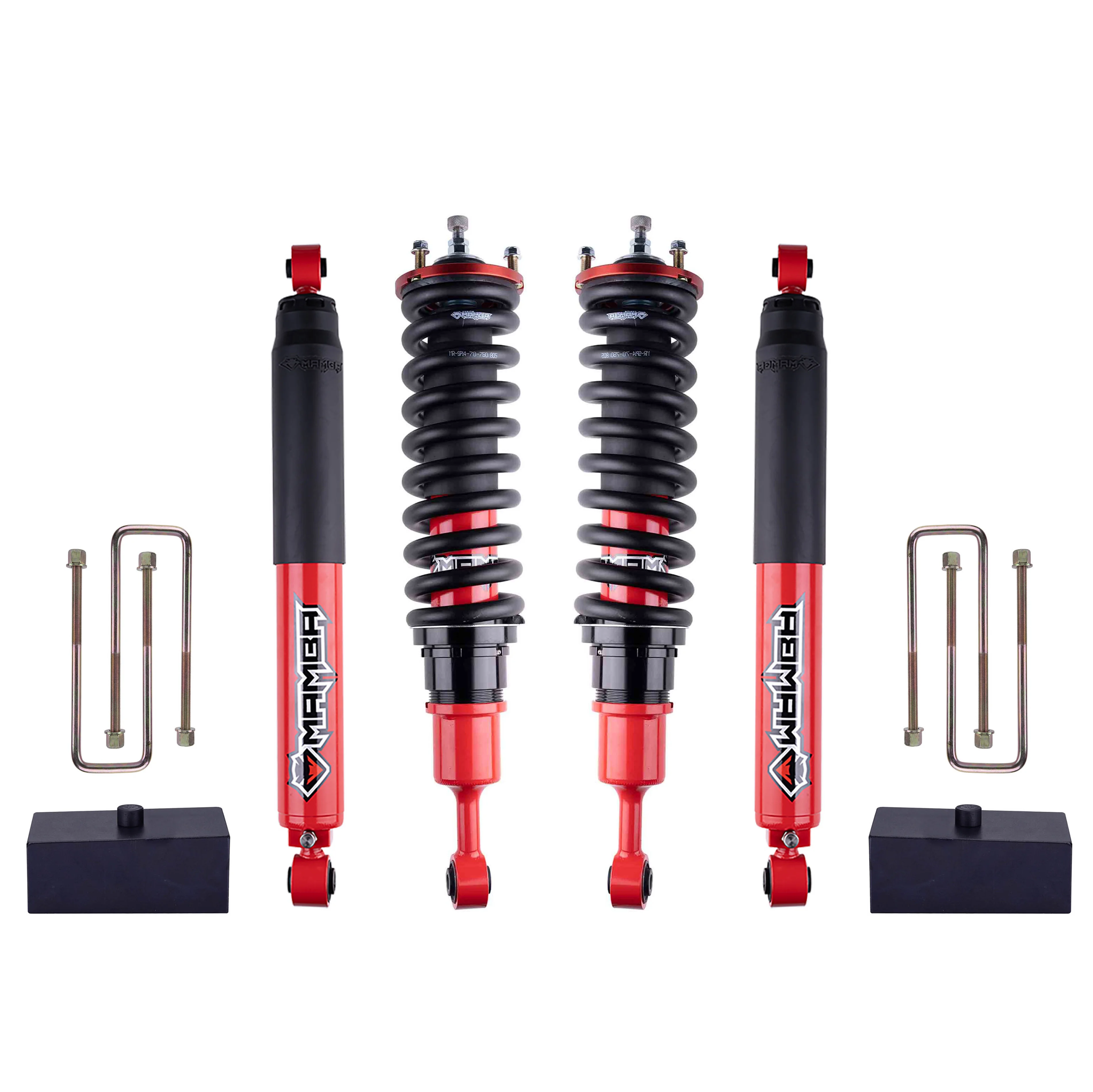 

Mamba Foam cell Hydraulic Shock Absorbers adjustable Raise 0-2.6in"Adjustable Shock Absorbers For Tacoma
