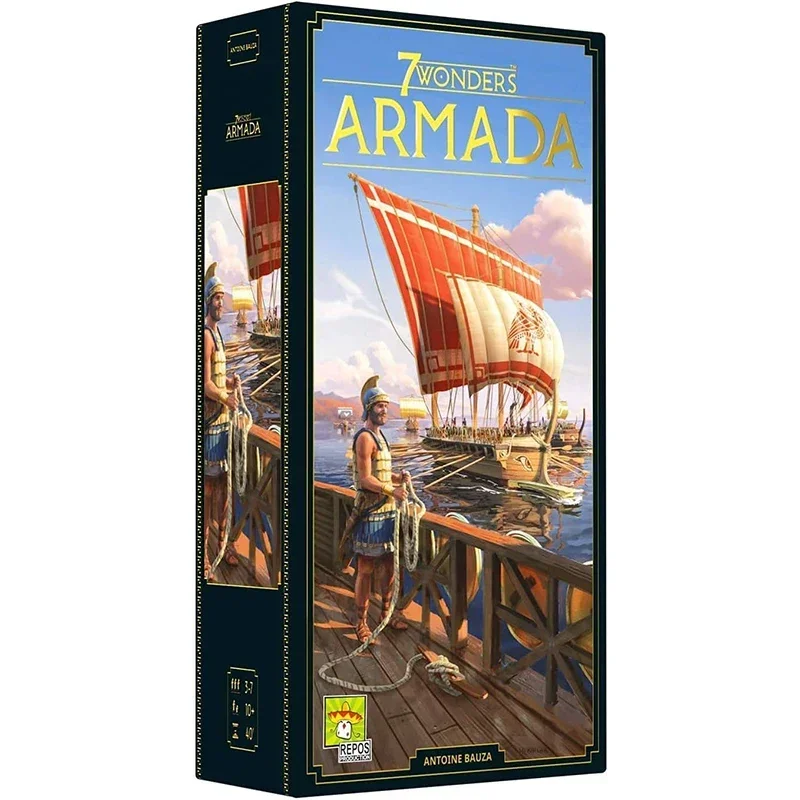 Conquer the Seas with 7 Wonders Armada Board Game Extension