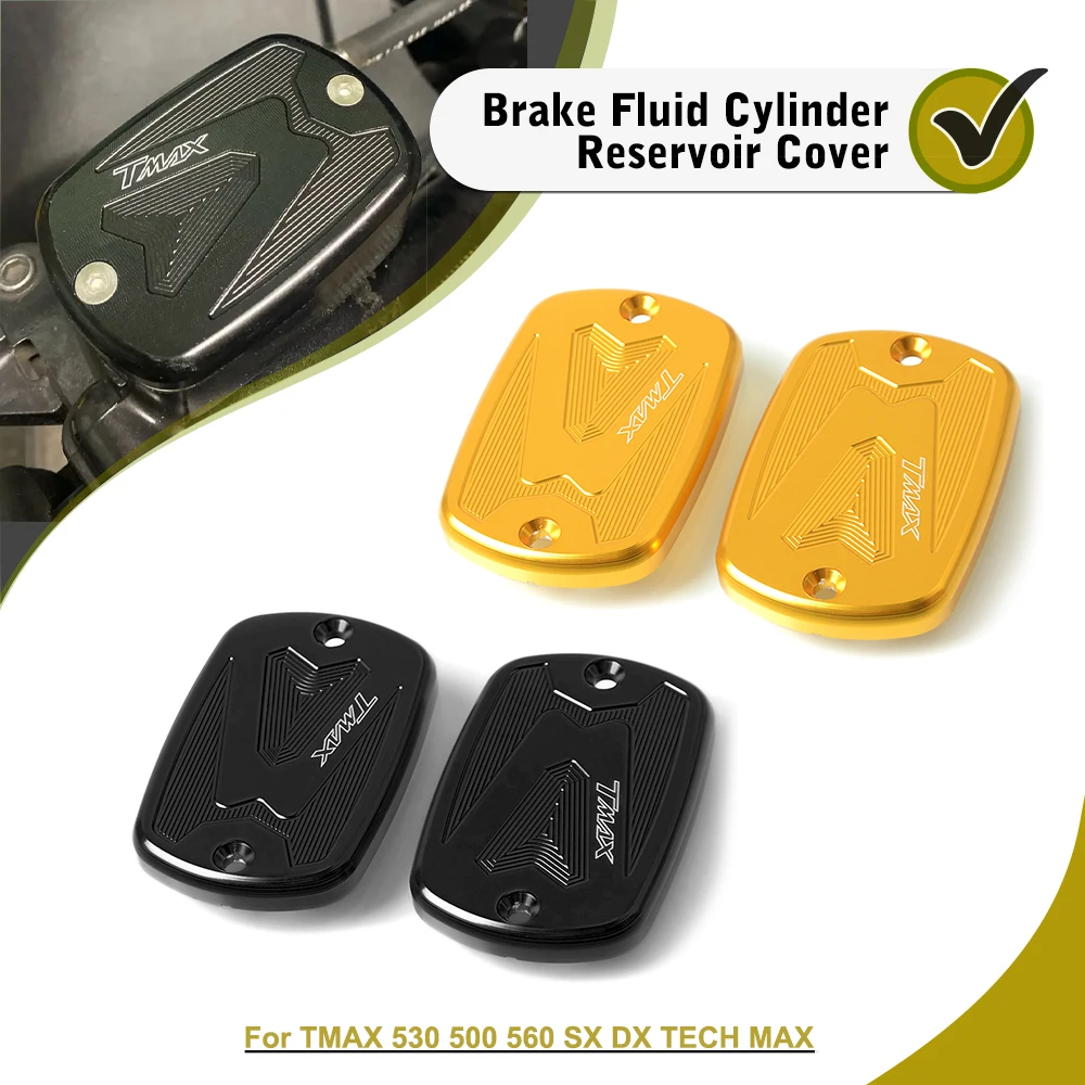

Tmax 500 Motorcycle Front Brake Fluid Cap Fuel Tank Caps For YAMAHA T-MAX 500 TMAX500 T MAX 500 Accessories 2008 2009 2010 2011