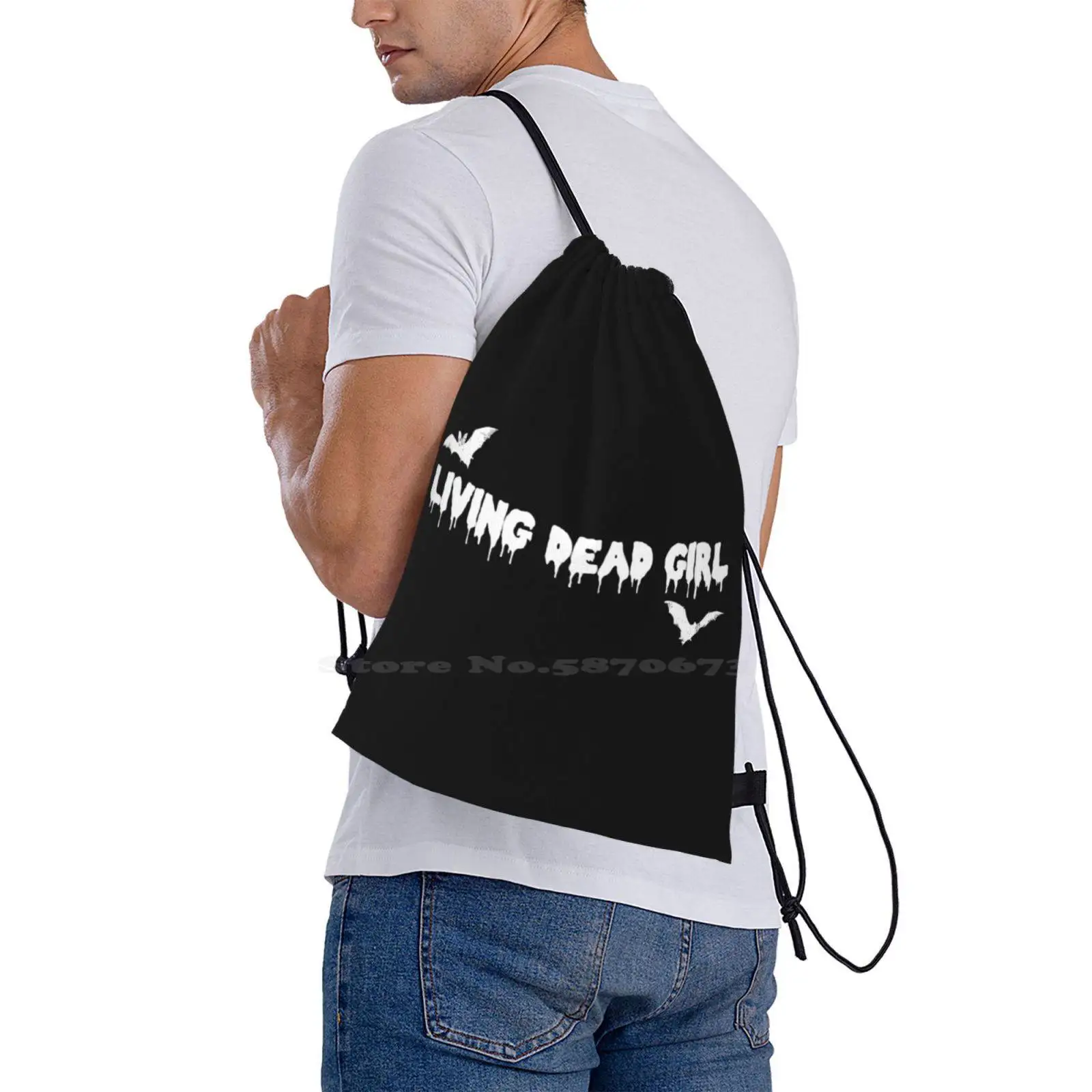 Lebende tote Mädchen heißen Verkauf Schult asche Rucksack Mode Taschen lebende tote Mädchen Sheri Mond Zombie Rob Horror Gothic Grunge Pastell