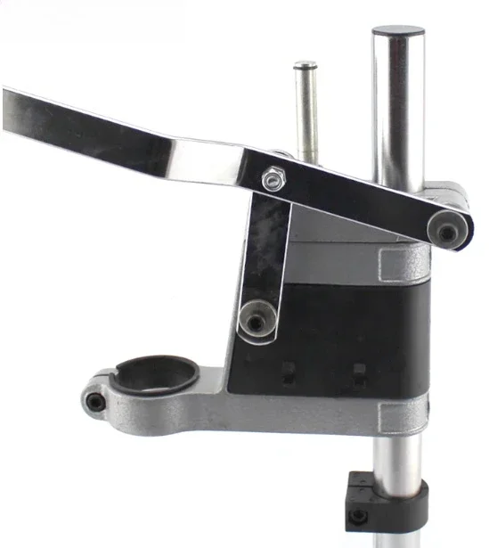 Drill Press Stand, Adjustable Hand Drill Support Holder Cast Aluminum Base Workbench for Electric Power Drilling Tool