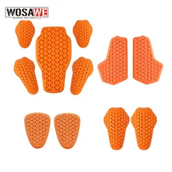 WOSAWE Riding Protect Gear CE Insert Armor Knee Hip Protector Pads Motorcycle Jacket & Pants Replacement Soft Anti-drop