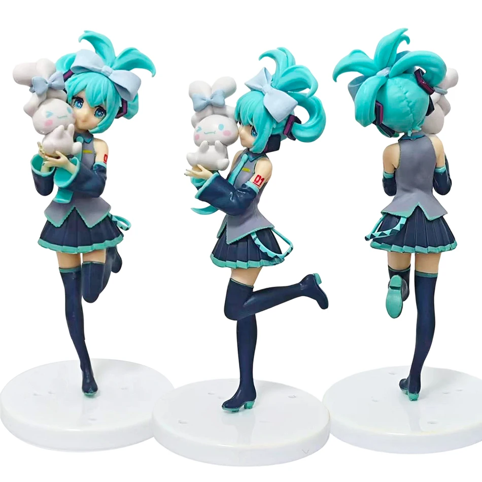 HATSUNE MIKU, mehrfach bewegliche Actionfiguren, süßes Hochzeitskleid, Hatsune Miku Serie, PVC-Sammelmodelle für Fans. – Detail 4