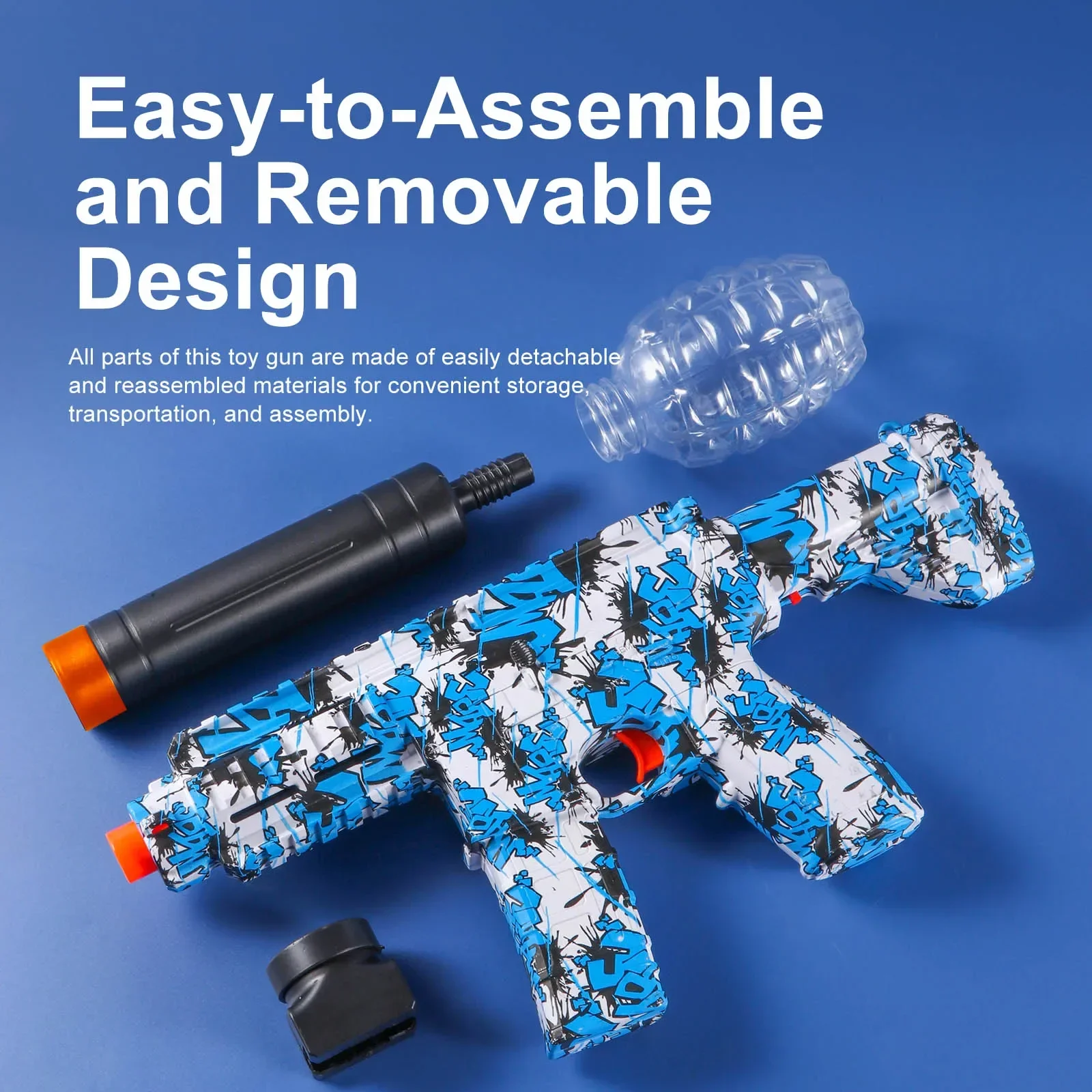 ألعاب مسدس ناسف كهربائي M416، ألعاب خارجية أوتوماتيكية قابلة لإعادة الشحن لأنشطة عائلية الفريق، هدية مثالية (باستثناء الرصاصات) #6