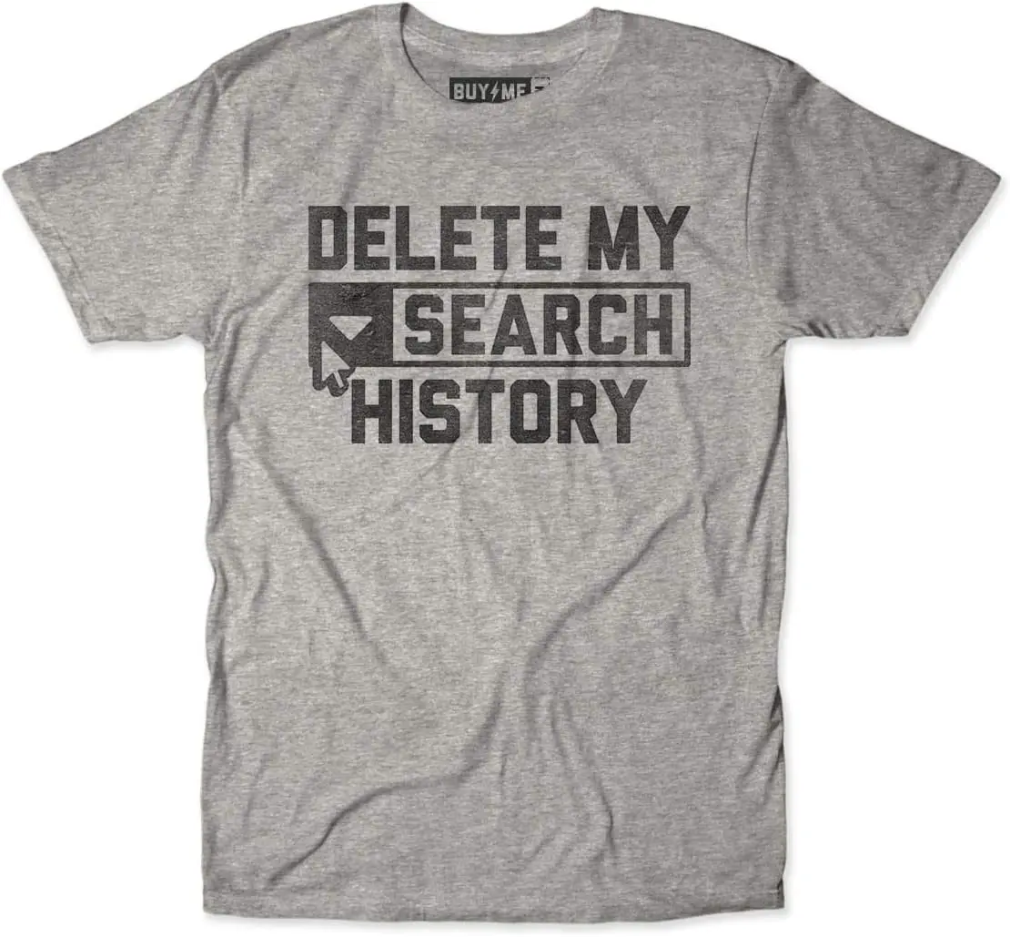 Buy Me Brunch Men's Delete My Search History Tee