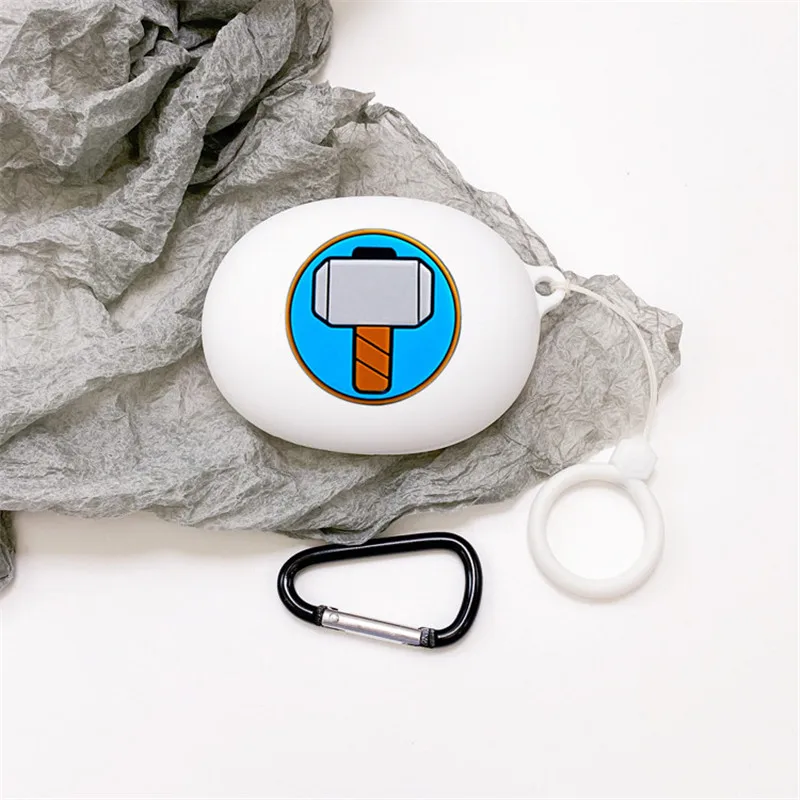 ديزني مارفل حقيبة سماعة الاذن ل Anker soundcore LIFE A2 NC/Dot 2 NC سيليكون بلوتوث سماعات شحن صندوق الغطاء الواقي