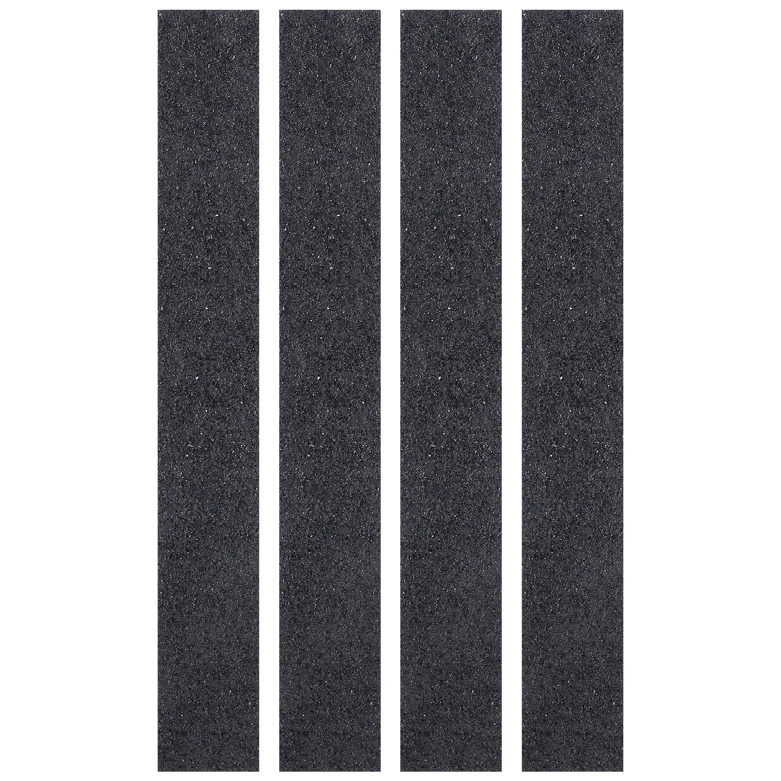 4Pcs Rubber Granule Anti Slip Stair Tread Strips Self Adhesive Heavy Duty Grip Tape for Indoor Outdoor Non Slip Stair Edge Tape