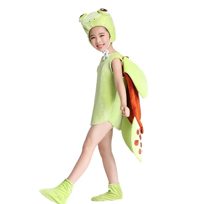 New children's turtle costume Halloween costume sea turtle cos party kindergarten activity stage costume