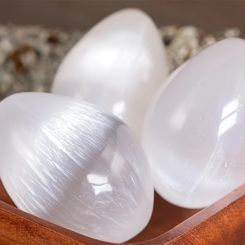 1 natural Moroccan translucent plaster duck egg | Suitable for home,office,yoga,and all kinds of festivals -halloween decoration