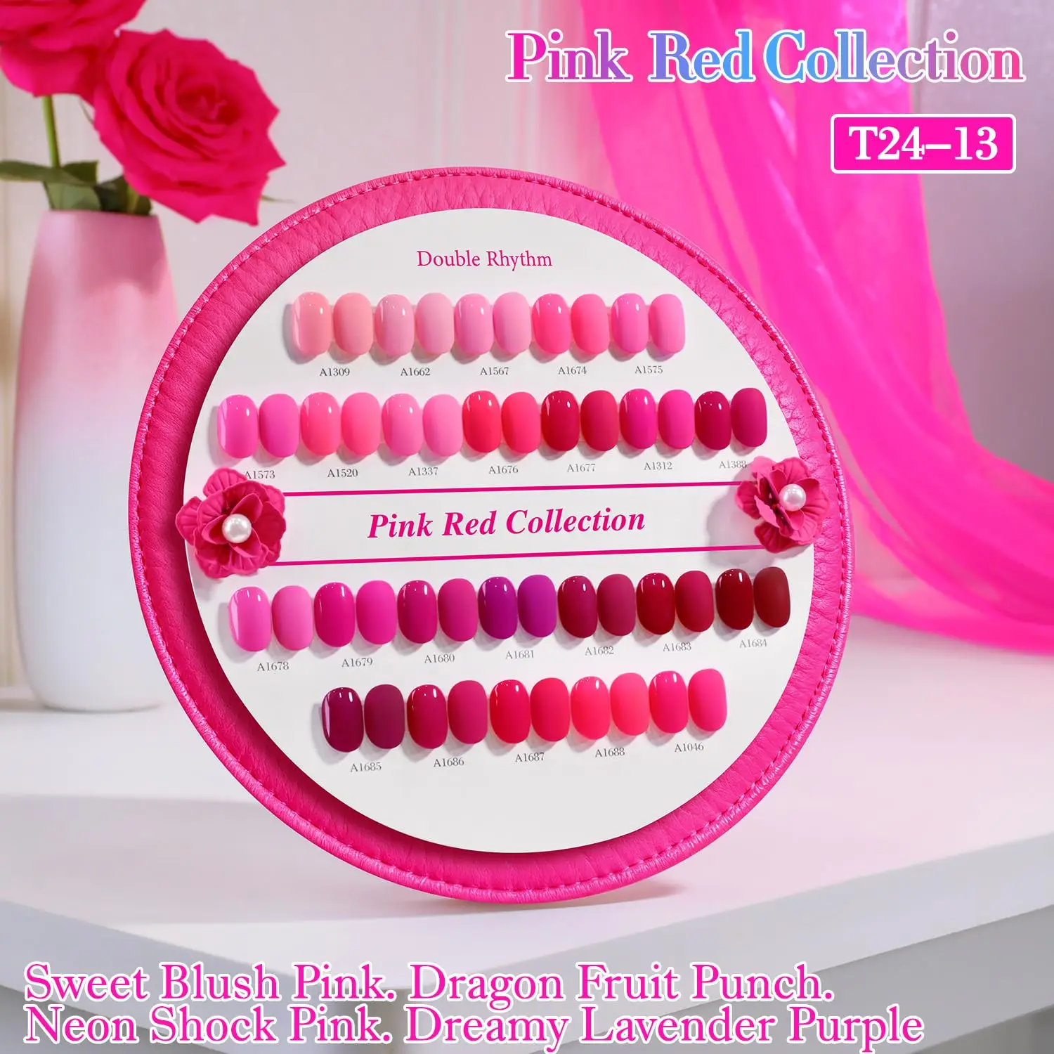28Pcs Gel Nail Polish Set with Base & Top Coat, Soak Off, UV/LED Cured for DIY Manicure at Home