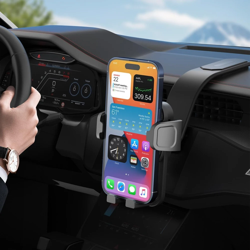 Neue einfache Paste Autotelefon halter Halterung Ständer Saugnapf Smartphone mobile Zelle Unterstützung in Auto Halterung für iPhone Samsung Xiaomi