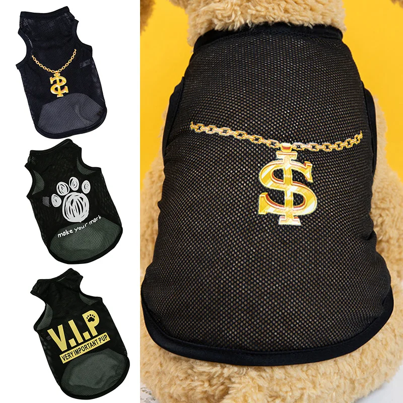 Dog Clothes  Pet Vest Summer Teddy Chihuahua Small Dog Two Legged Clothes Cat Puppy Clothes Pet Costume