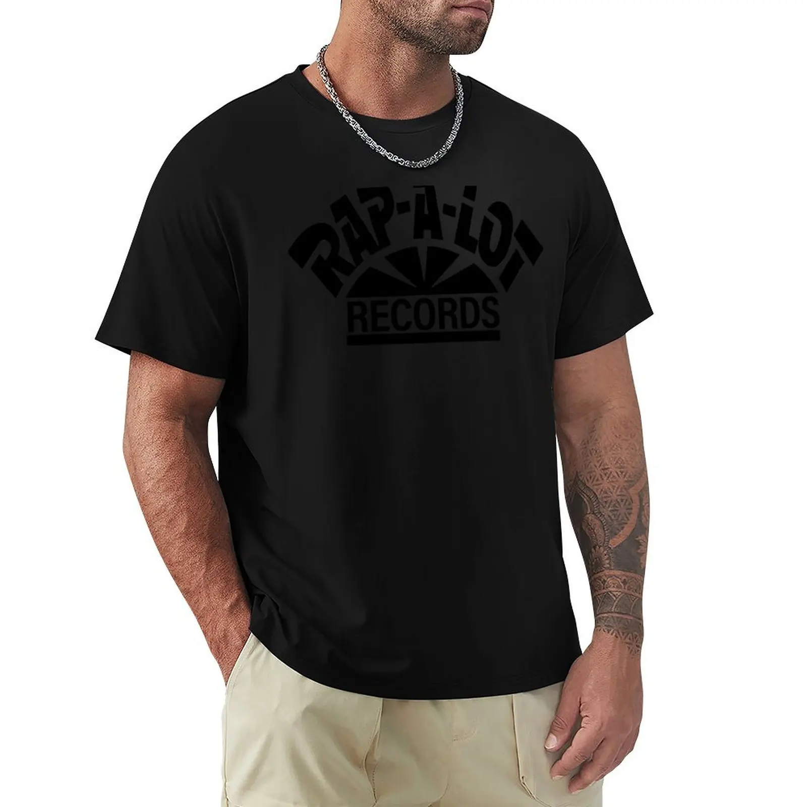 

RAP-A-LOT T-Shirt cotton man t-shirts sublime clothing for men