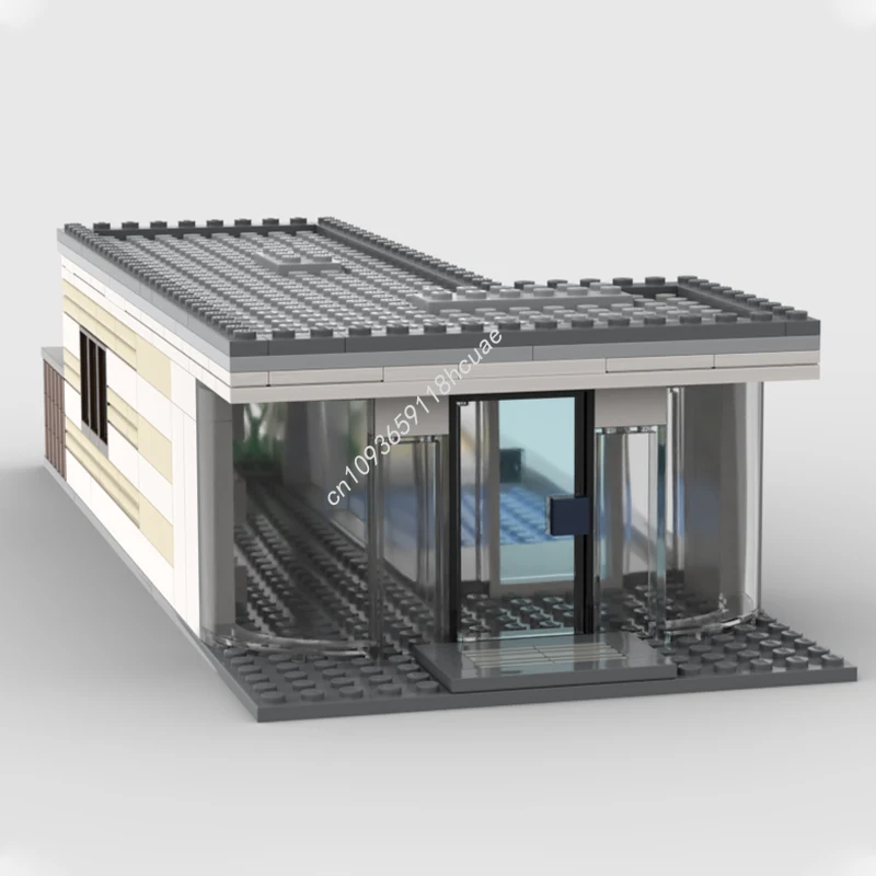 

264pcs MOC Family Pool House Building Blocks Christmas Gift creative Premium Collector Edition Perfect for Adult Fans