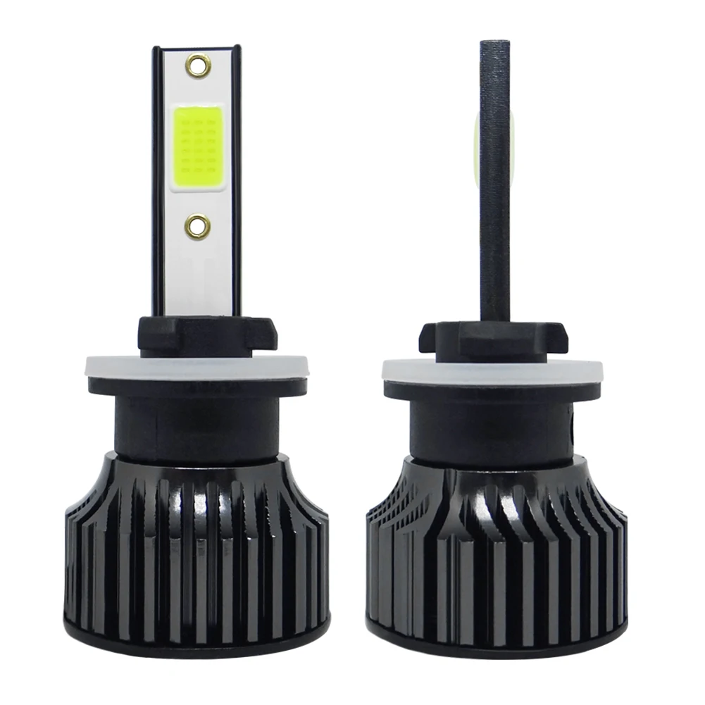 H4 H7 H11 Bulbs 36W 6000LM High Brightness 9V-36V P1 LED Headlight Conversion Kit IP68 Waterproof Pack Of 2