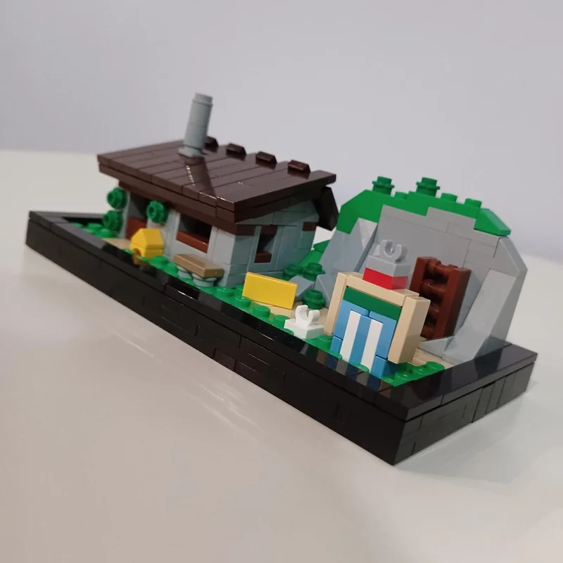 463 قطعة MOC Obelix S Quarry La Carri Re D Ob Lix نموذج اللبنات العمارة لتقوم بها بنفسك هدايا عيد الميلاد فكرة لعبة الطوب عيد ميلاد #2