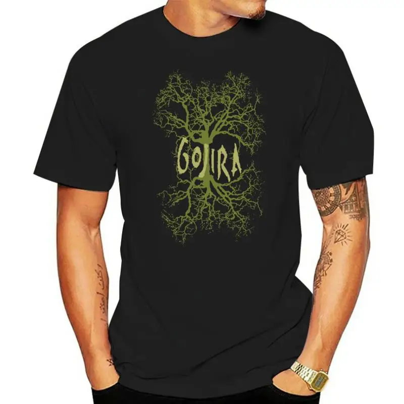 Gojira Men Black Tshirt Metal Band Fan Tee Men'S T Shirt Size S - 3Xl Breathable Tops Tee Shirt