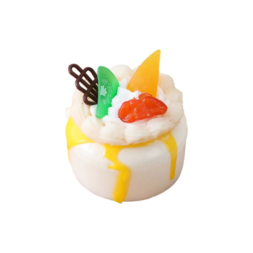 New Rebound Cake Squeeze Soft Anti-stress Refrigerator Magnets Cartoon Fidget Squeeze for Adult