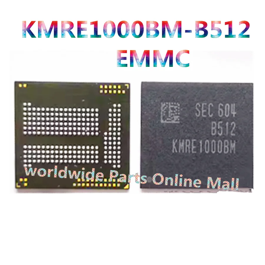 1pcs-5pcs KMRE1000BM-B512 suitable for Samsung emcp 221 ball 16+3 16G mobile phone chip font ic