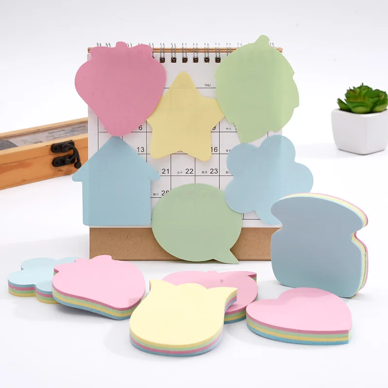 

100pages Cartoon Creative Sticky Notes Sticky Memo Pad