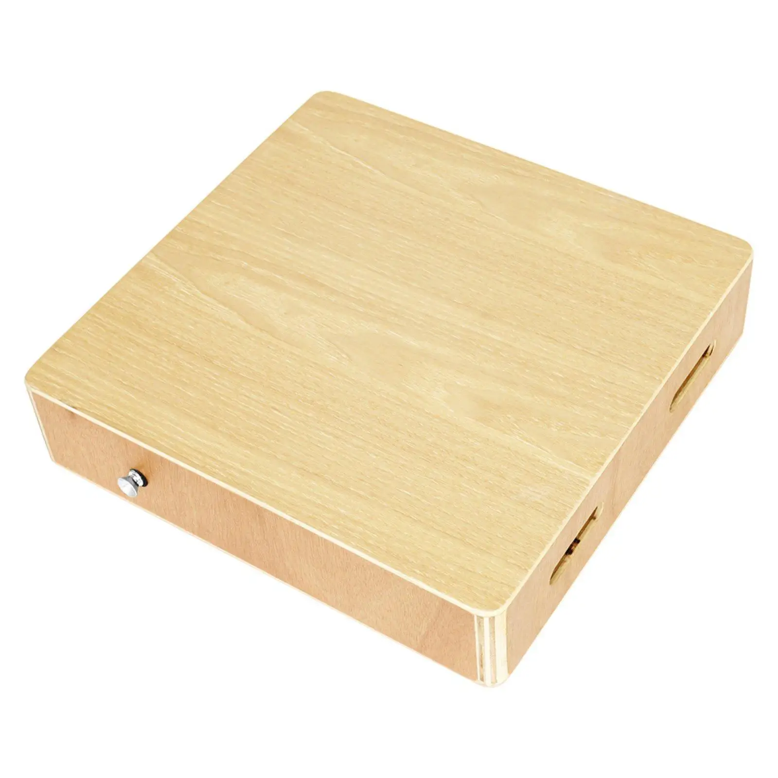 Travel Suitcase Percussion Drum Wood Cajon Drum Box Portable Instrument for School and Parent Child Interaction