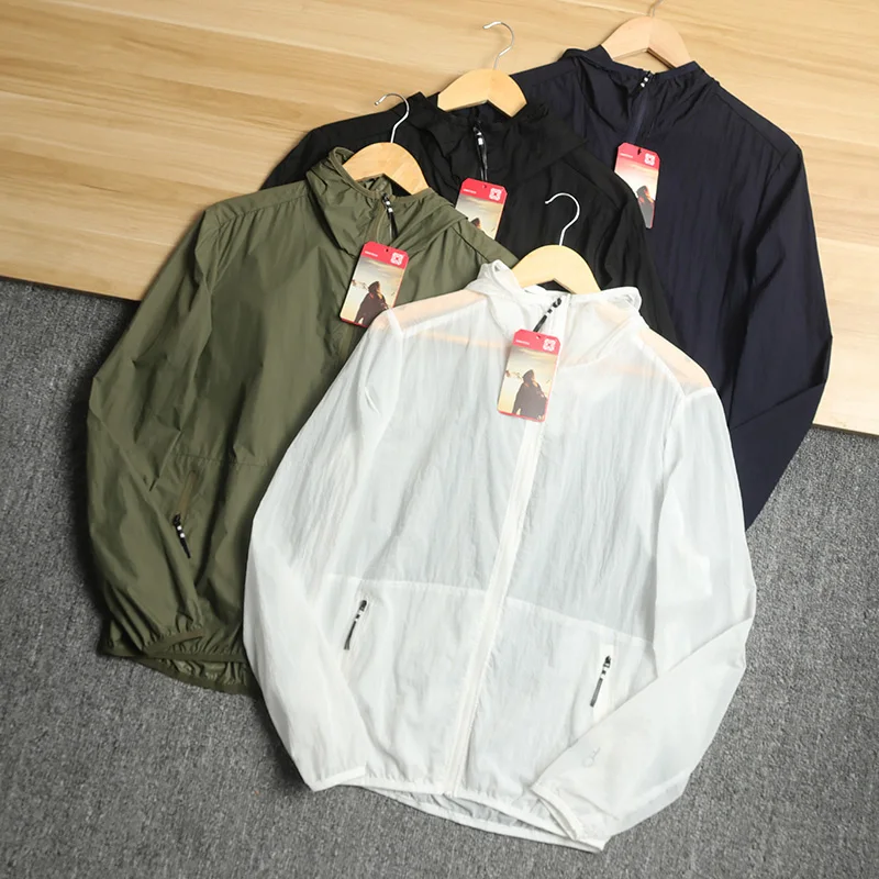 

Сверхлегкий мужской уличный джгут Nordic Sle на весну и лето со шляпой, одежда для защиты от солнца, верхняя одежда без нагрузки на вершине...