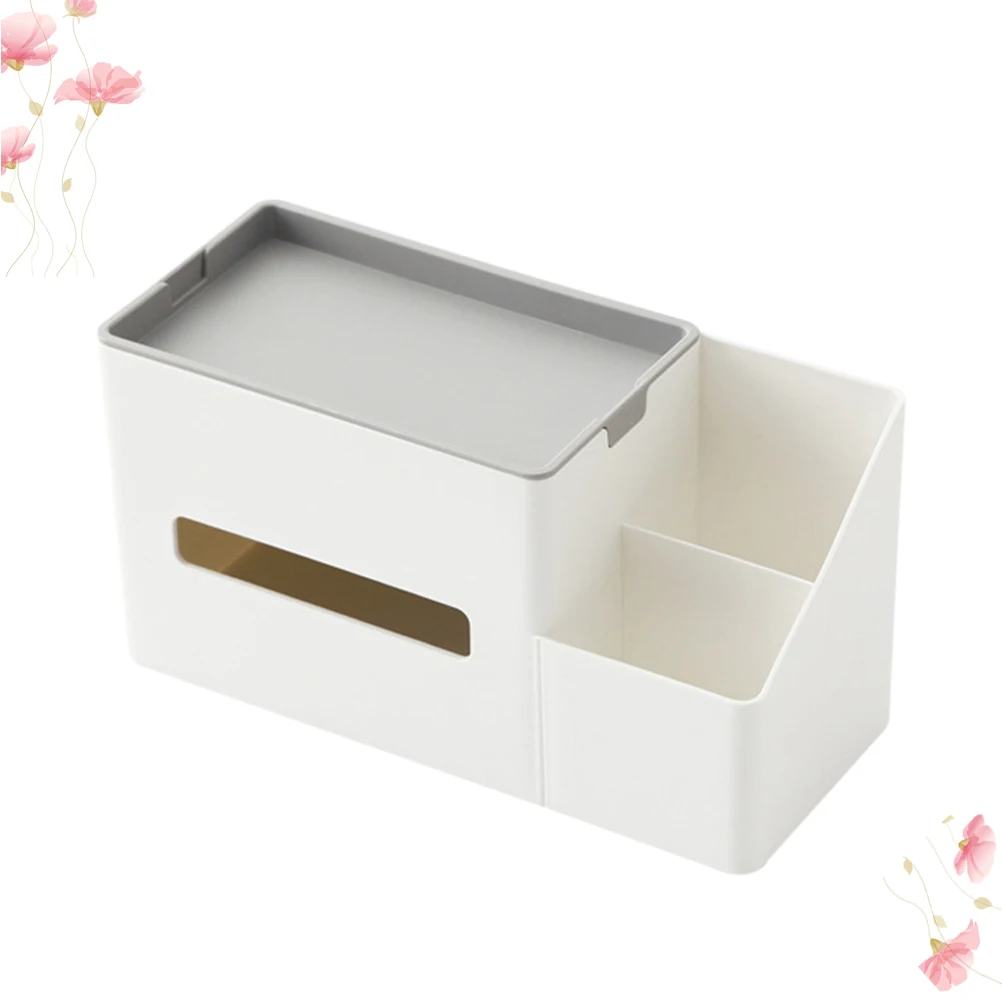 

Plastic Tissue Home Organizer Desk Storage Cube Paper Holder Eco Friendly Lightweight Portable Tissue Paper Box Desktop