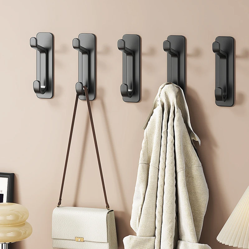 5 قطعة هوك لزجة قوية دون اللكم هوك المطبخ الحمام غرفة المعيشة باب هوك غرفة نوم عنبر السنانير لزجة ملونة