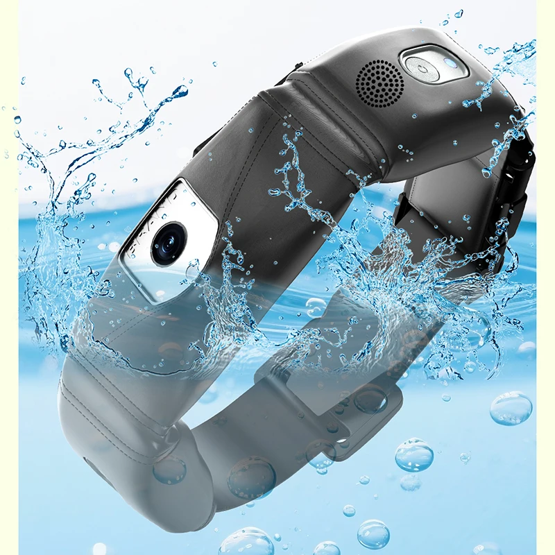 

Pet Collar Camera Full HD 90 Degree Wide Angle Small Dog Cat Action Camera with Video Records for Indoor Outdoor