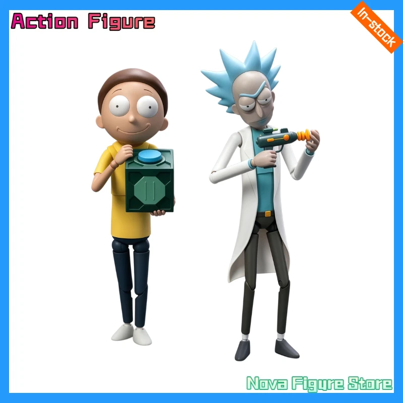 In Stock Fondjoy DC1022 1/12 Rick and Morty Action Figure Collectible Model Toys Gift for Boys