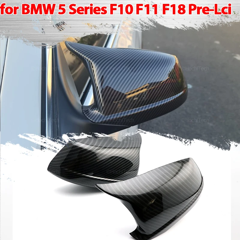 

Автомобильные черные накладки на боковые зеркала в стиле углеродного волокна для BMW 5 серии F10 F11 F18 2010-2013 Accessoreis