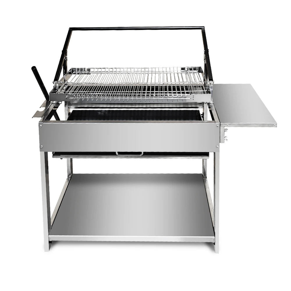 

BBQ Charcoal Grill 360 Degree Rotating Portable Universal Adjustable Folding Flip Grills for Outdoor Camping Garden