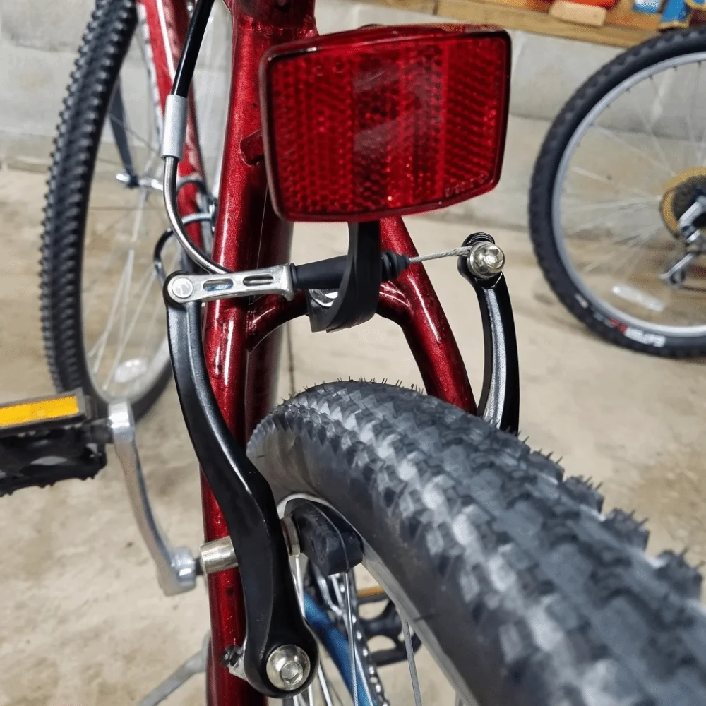 Aluminum Alloy Bike V Brake Caliper 10.5cm Front and Rear Bicycle Brake Calipers Bike Linear Pull V Brakes Bicycle