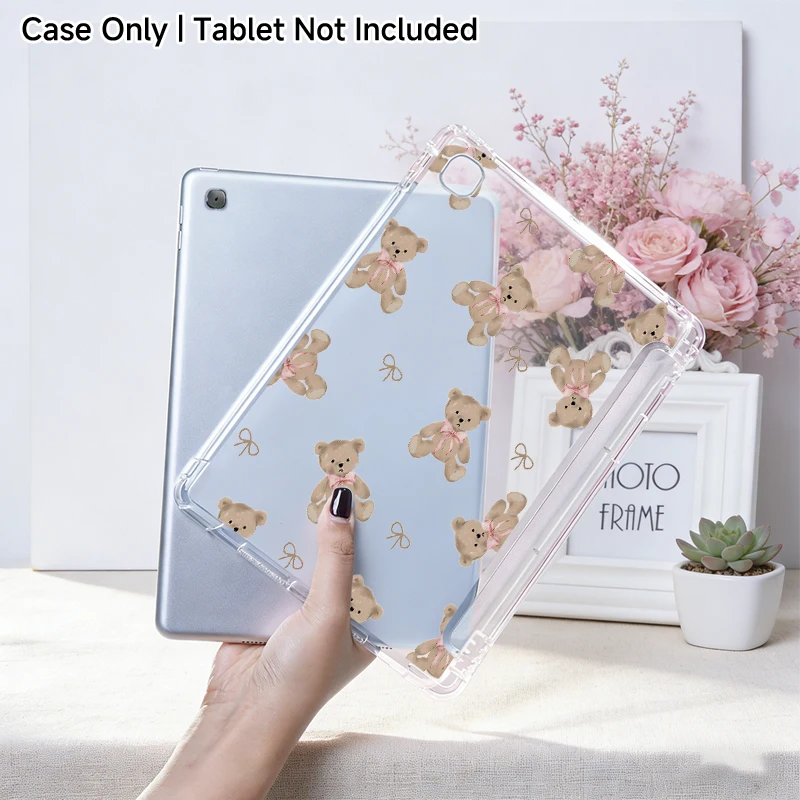 

Ультратонкий мягкий чехол из ТПУ для планшетов Samsung Galaxy Tab S6 Lite 10.4/A7 Lite 8.7/A8 10.5/A9+/S7/S8/S9 11/S7+/S10+ 12.4 дюйма
