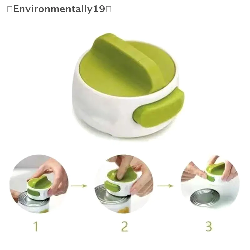 Abrelatas Manual portátil, Mini herramienta compacta de cocina, fácil liberación de torsión, abridor de latas de acero inoxidable de seguridad, 1 ud.