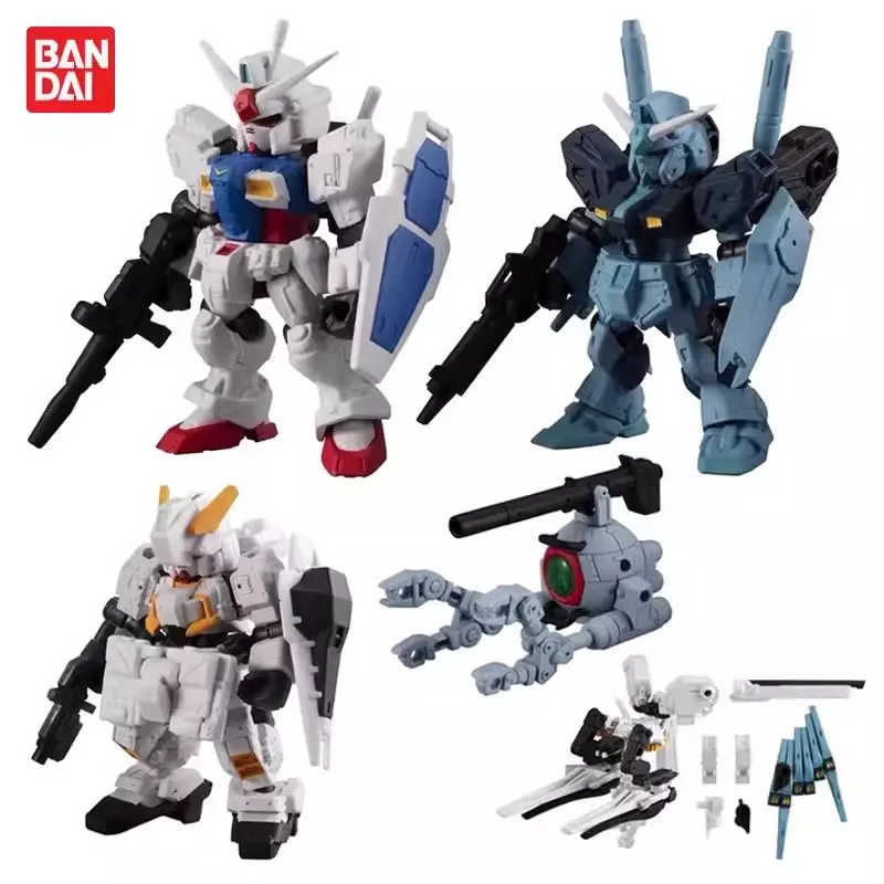 Bandai Original MSE 21 RB-79 Ball Action Figure Assembly Model Toys Collectible Assembly Model Kit Ornaments Gifts For Children