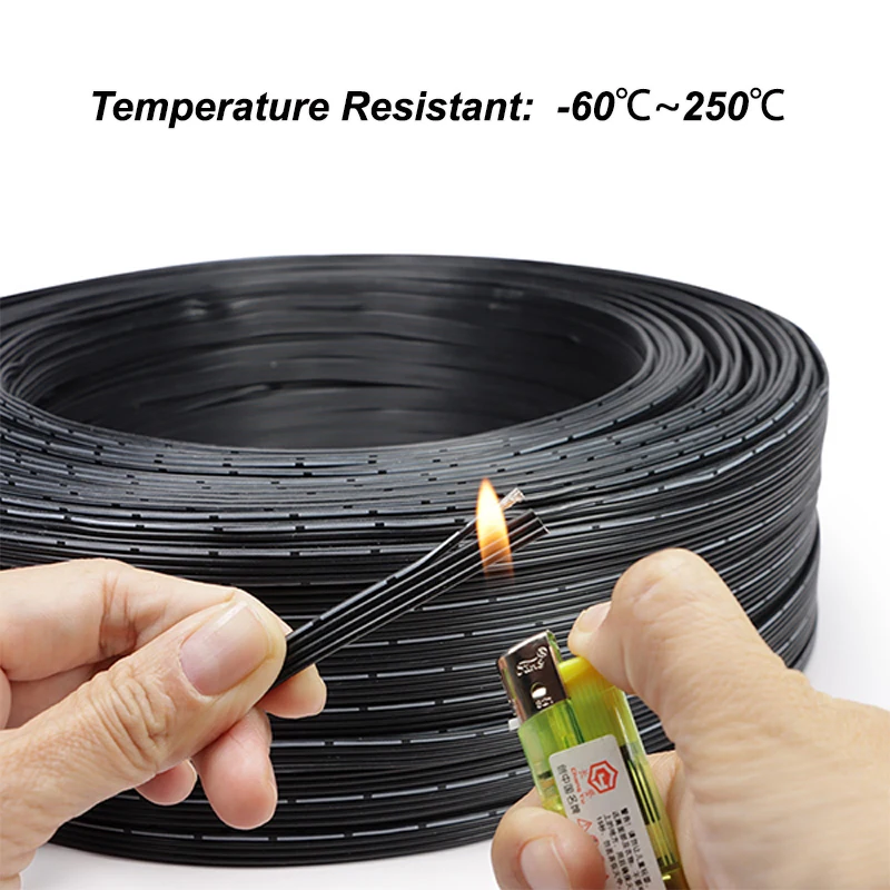 Super Soft Silicone Wire 2P 4P 5P 6P 8P 10P 14P Multi-core Parallel 30 28 26 24 22 20AWG High Temperature Resistant Copper Cable
