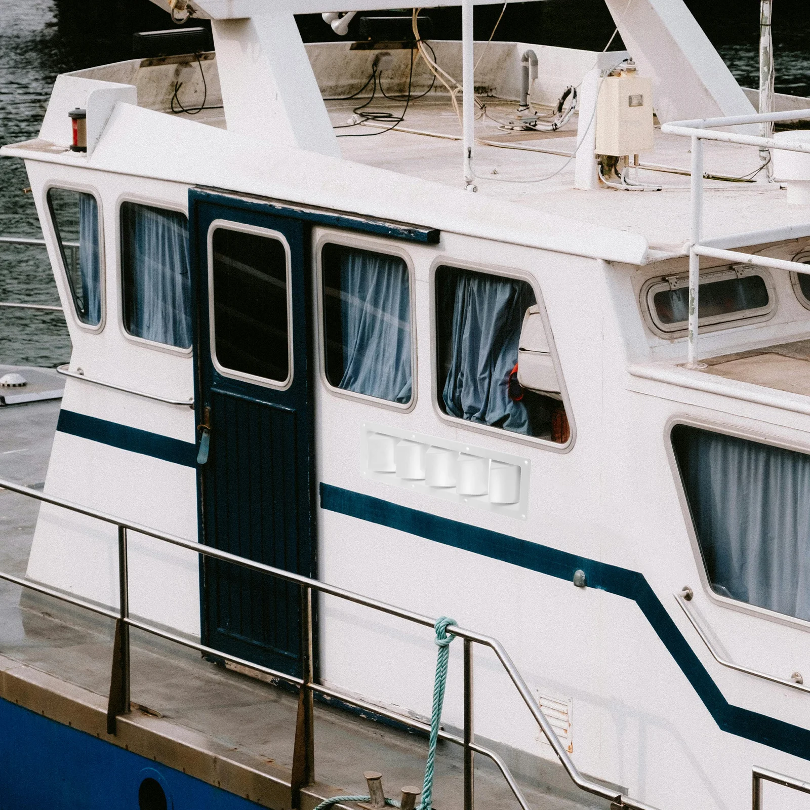 

Крышка вентиляционного отверстия с жалюзи для яхты, морская вытяжная вентиляционная пластина для лодки, автофургона, наружная боковая вентиляционная жалюзи, вентиляционные отверстия для автомобиля