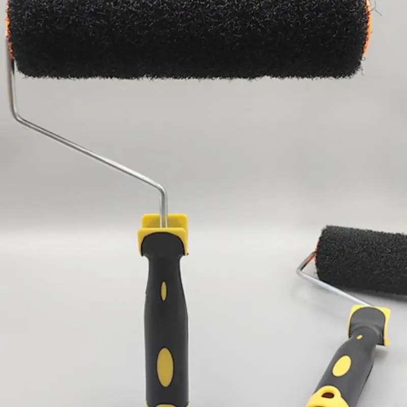Heavy Duty Nylon Fiber Roller Sleeves Textured Roller Cover for Quick & Easy Mud Application & Surfaces Finishing M4YD - view 4