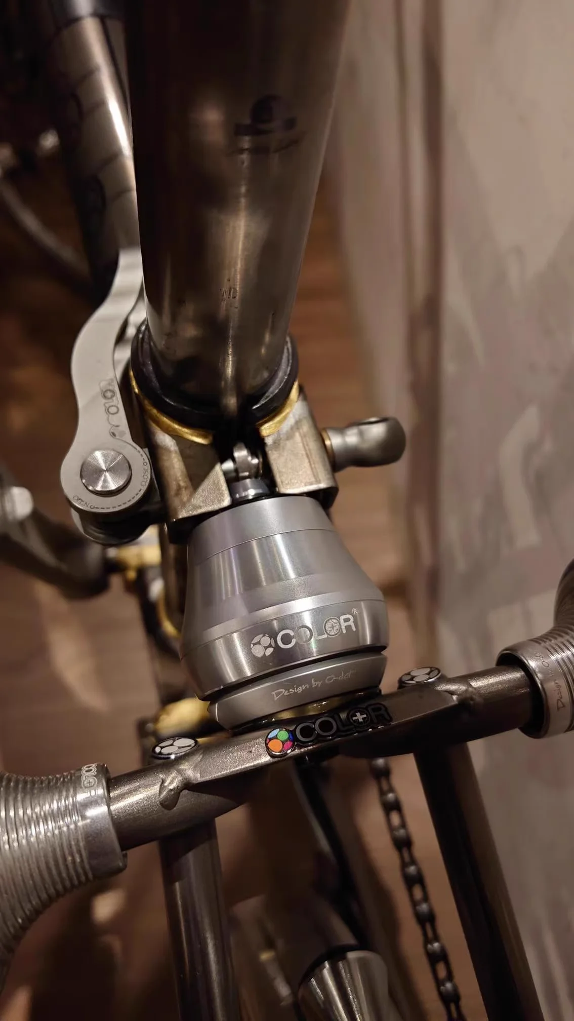 Color plus BRS02 Shock absorber For Brompton A/C Line